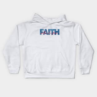 Faith without fear Kids Hoodie